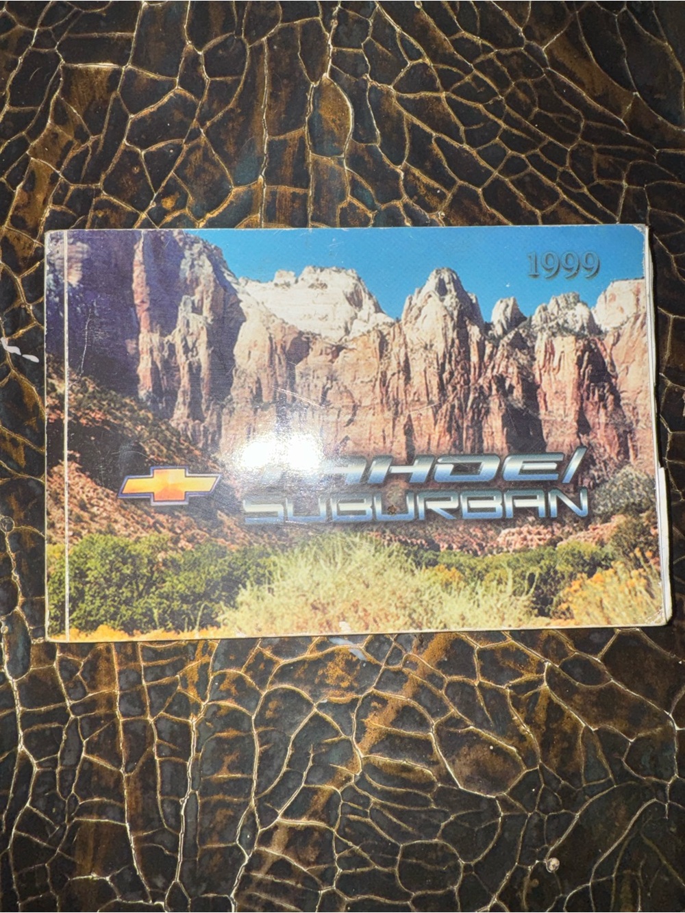 1999 Chevrolet Suburban book with Mountain Graphic